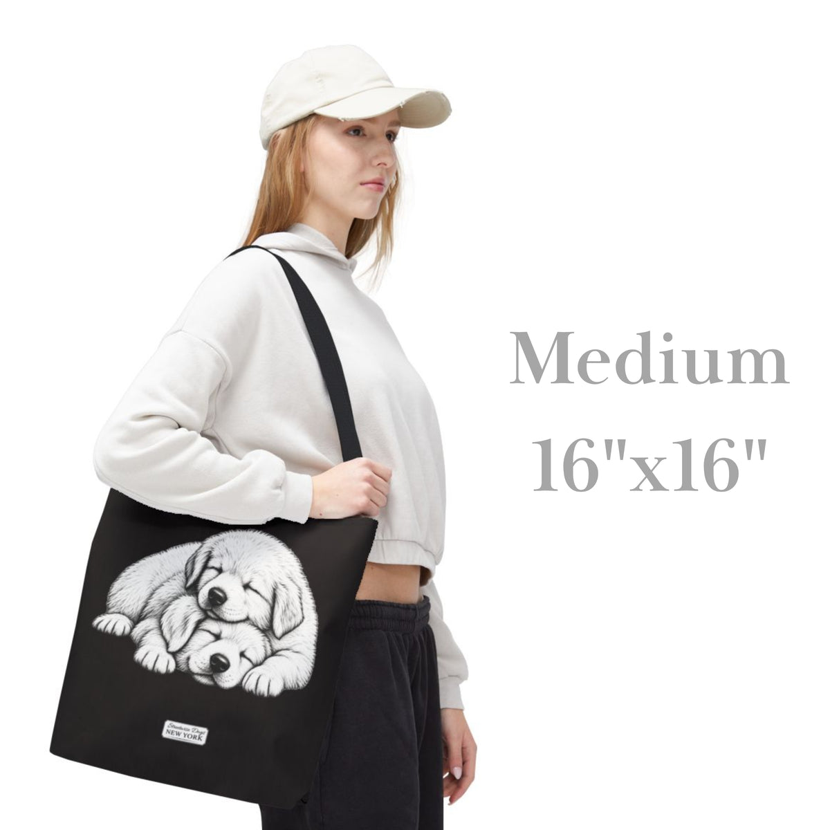 Great Pyrenees Puppies, Durable Tote Bag