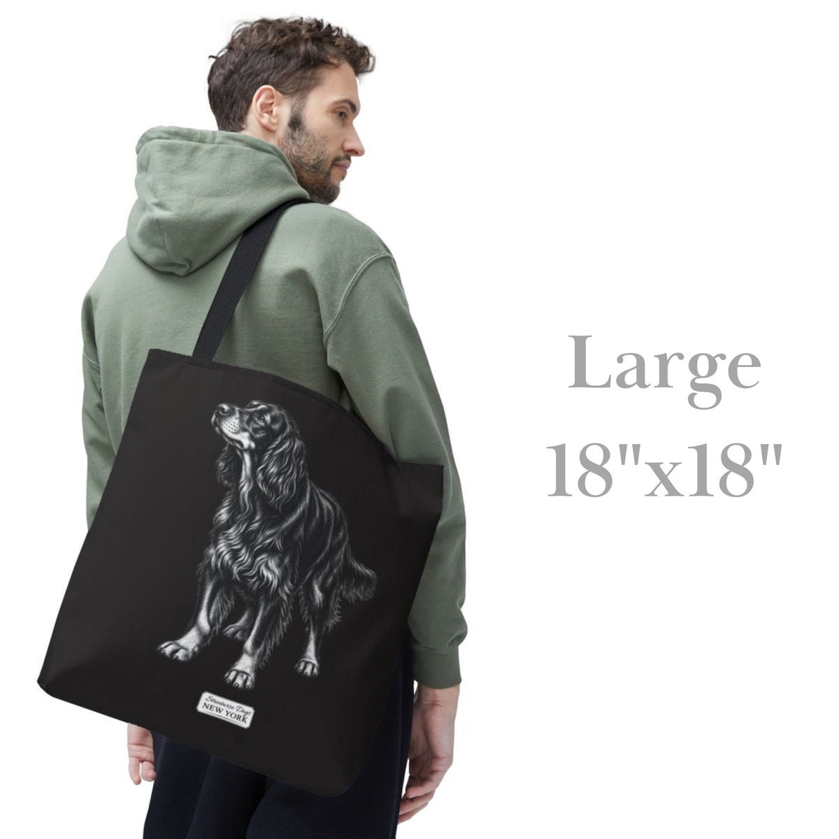Gordon Setter, Durable Tote Bag