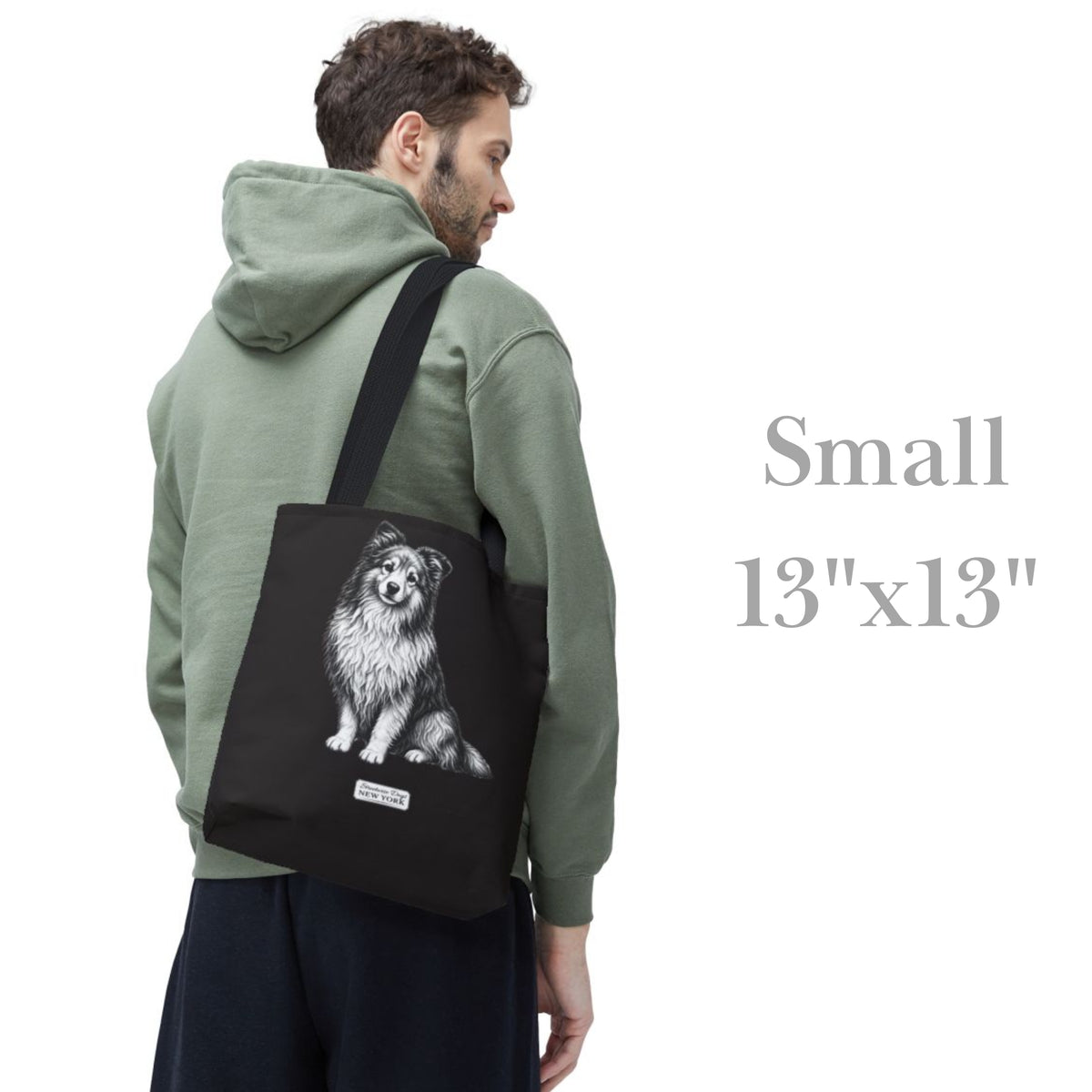 Shetland Sheepdog, Durable Tote Bag