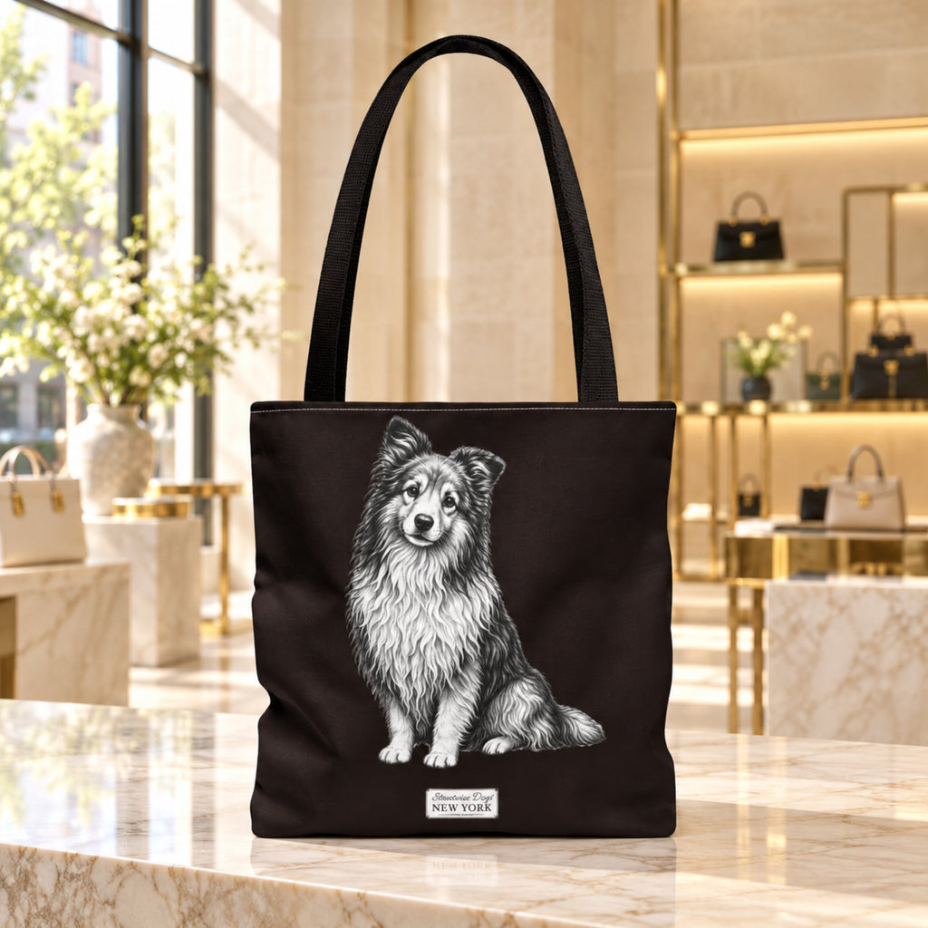 Shetland Sheepdog, Durable Tote Bag