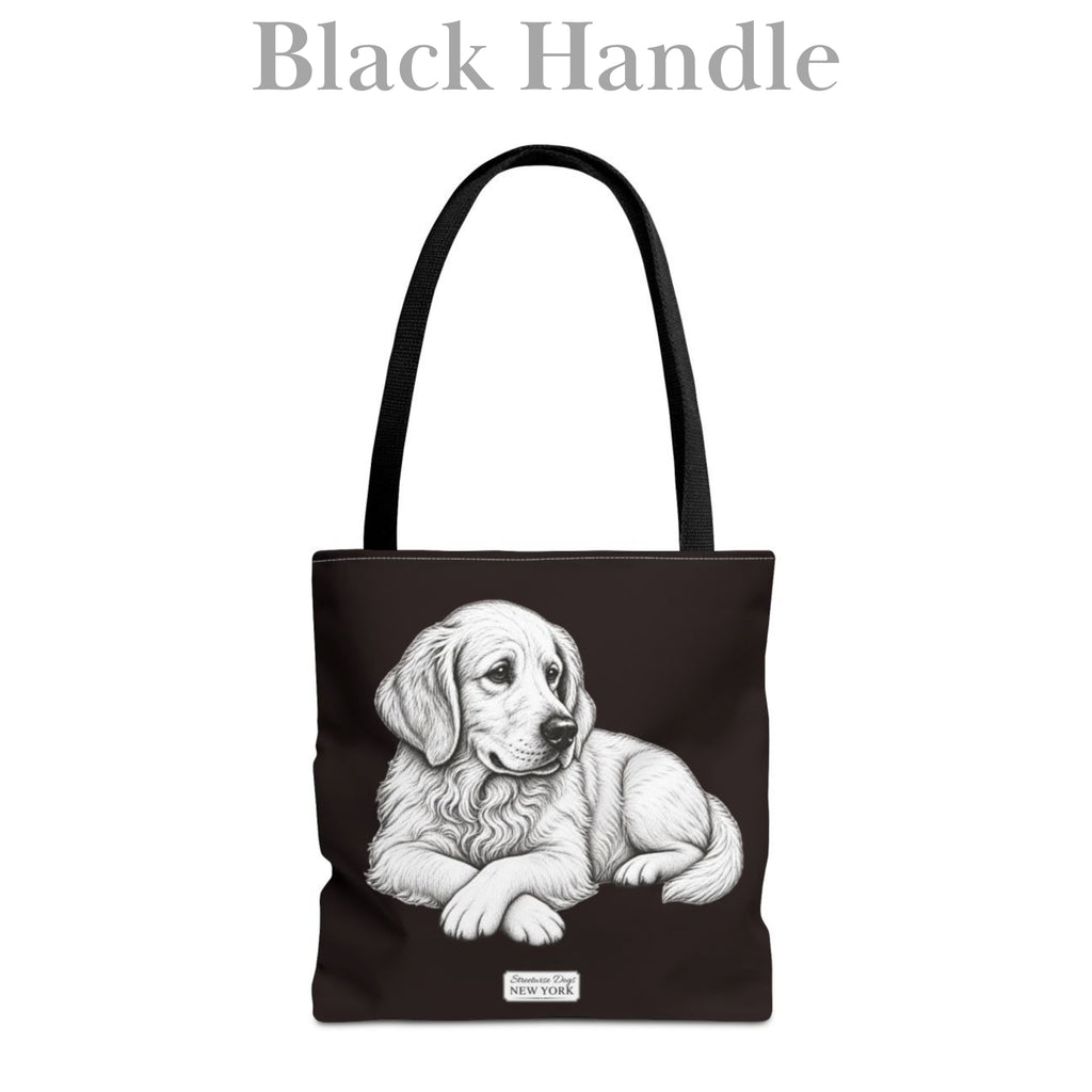 Golden Retriever, Durable Tote Bag