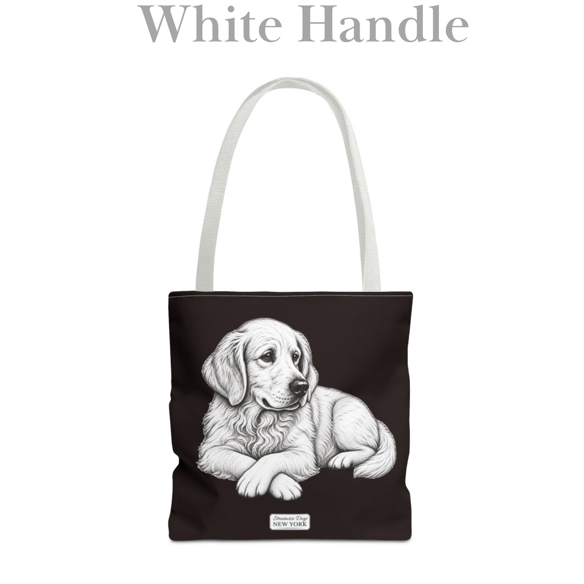 Golden Retriever, Durable Tote Bag