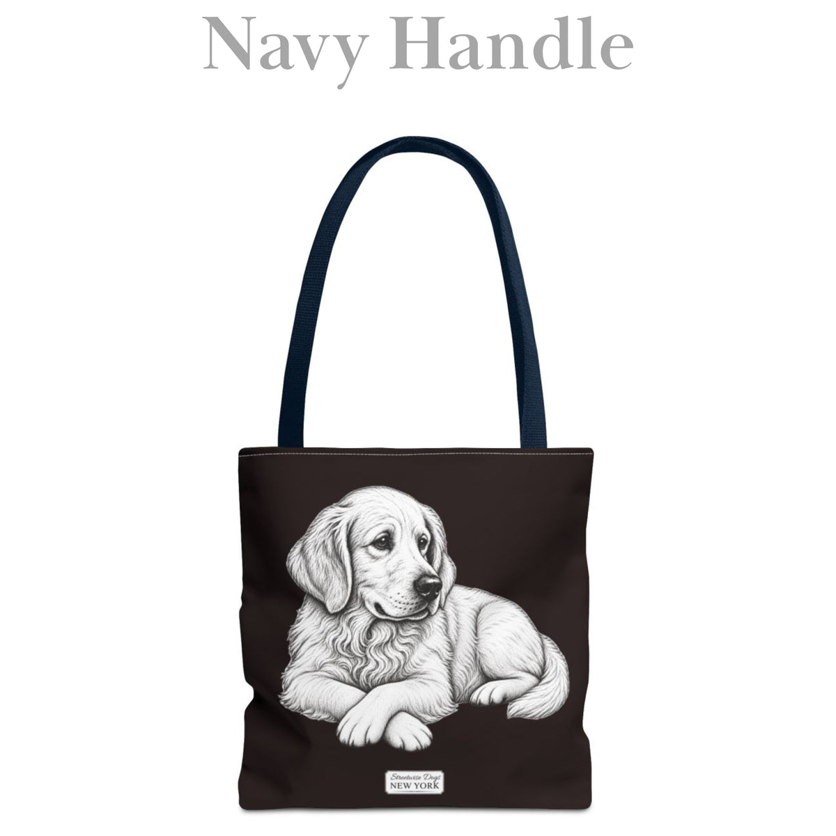 Golden Retriever, Durable Tote Bag