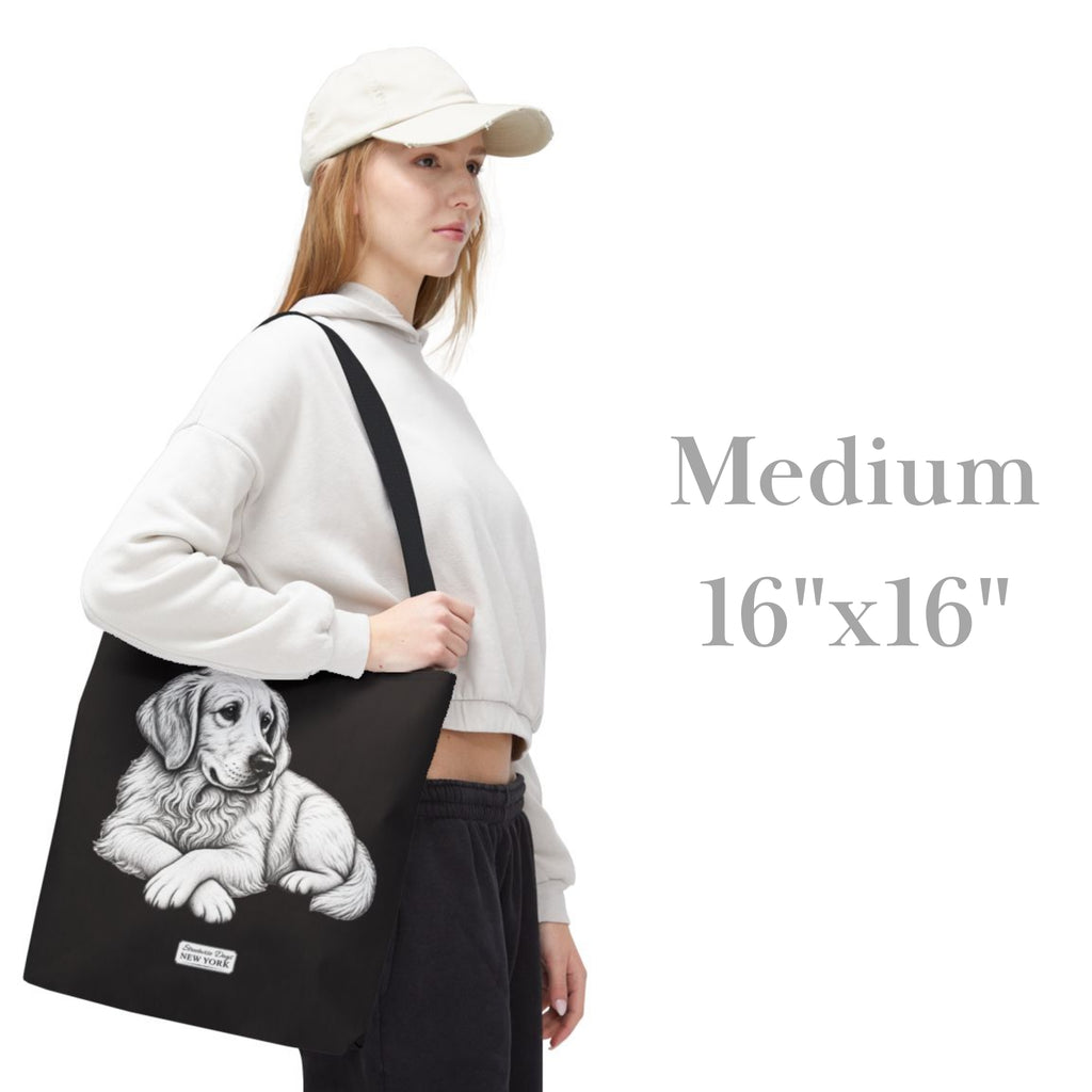 Golden Retriever, Durable Tote Bag