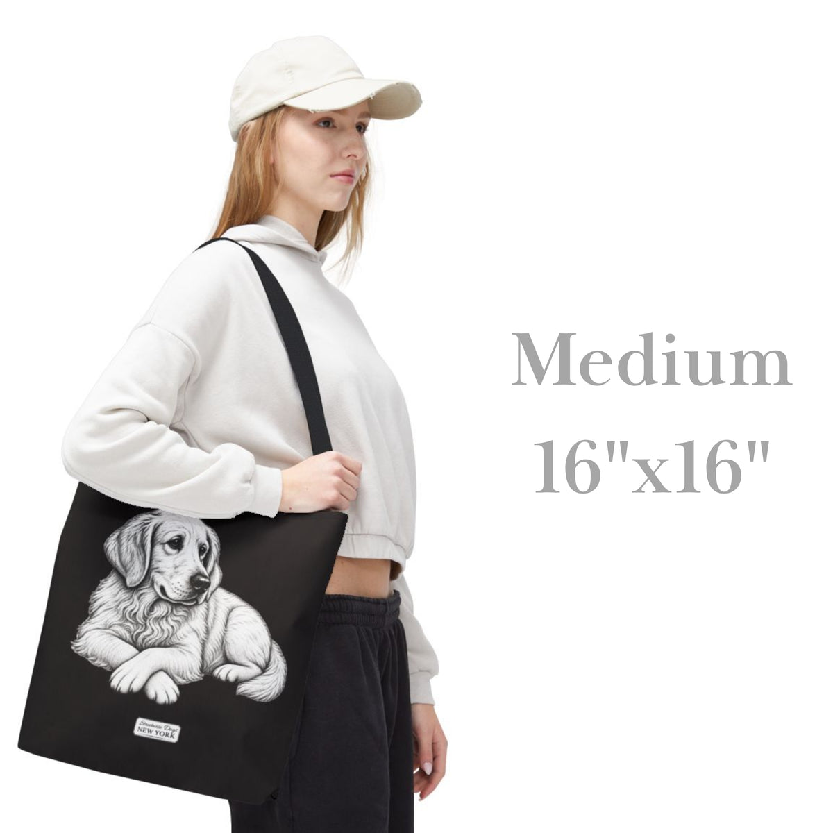 Golden Retriever, Durable Tote Bag