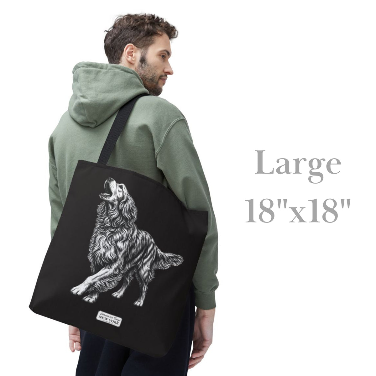 Irish Setter, Durable Tote Bag