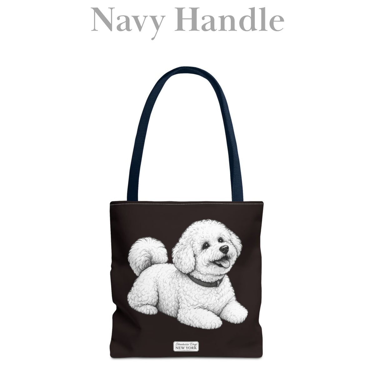 Bichon Frisé, Durable Tote Bag