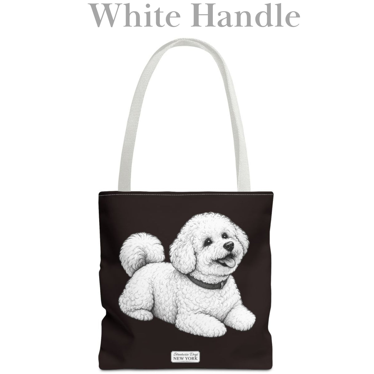 Bichon Frisé, Durable Tote Bag