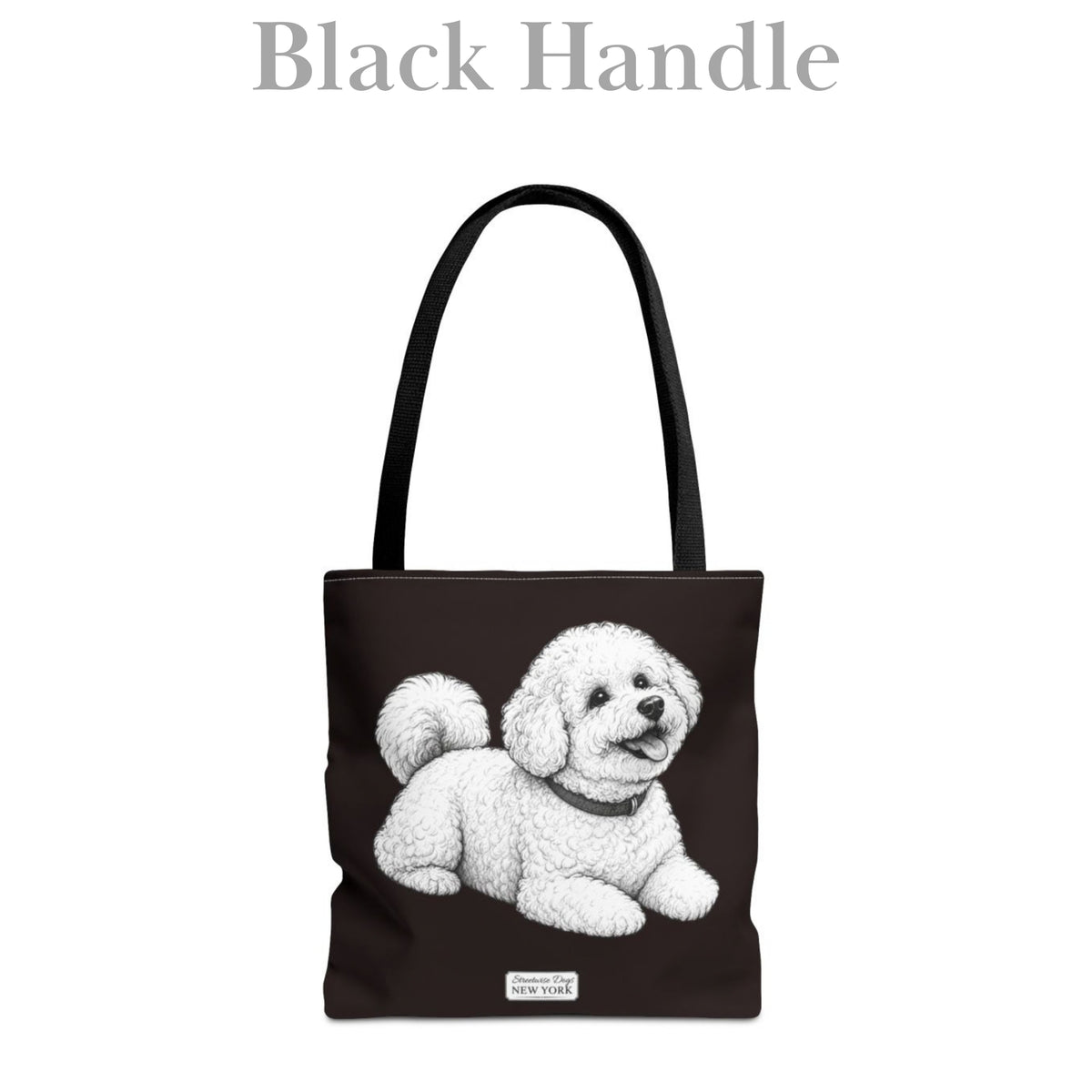Bichon Frisé, Durable Tote Bag