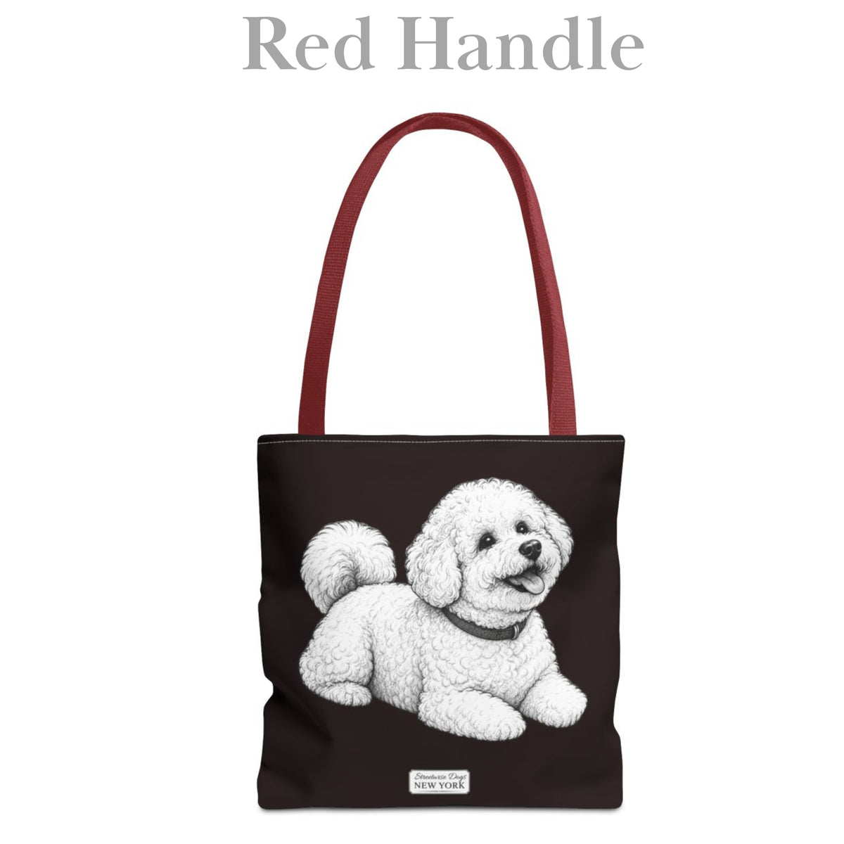 Bichon Frisé, Durable Tote Bag