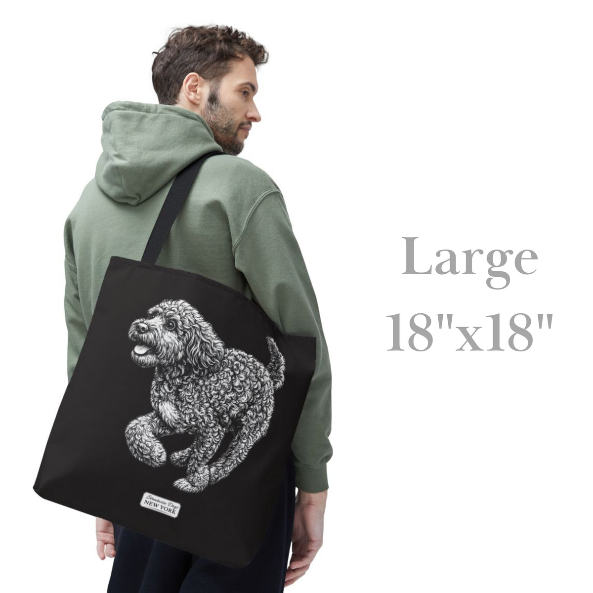 Cockapoo, Durable Tote Bag