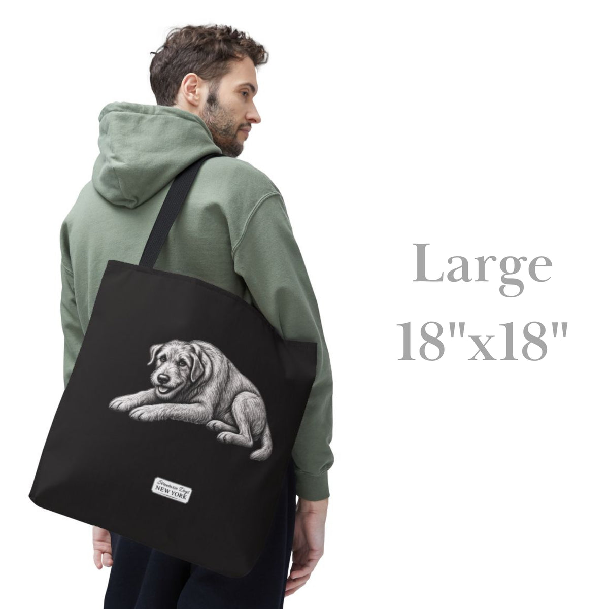 Irish Terrier, Durable Tote Bag
