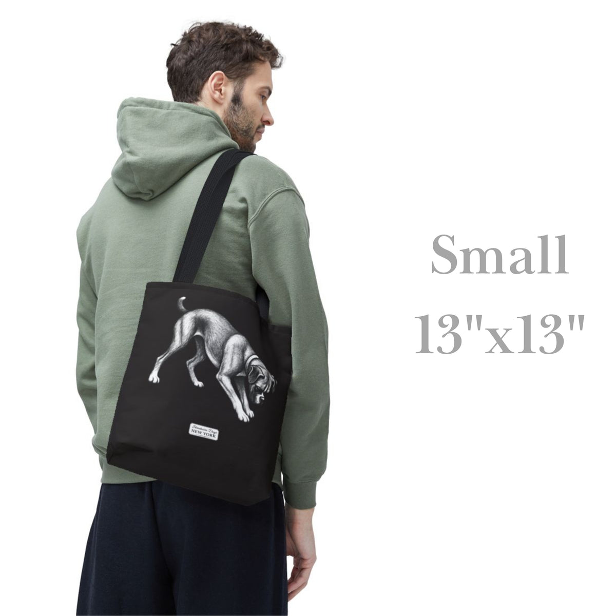 Boxer Dog, Durable Tote Bag