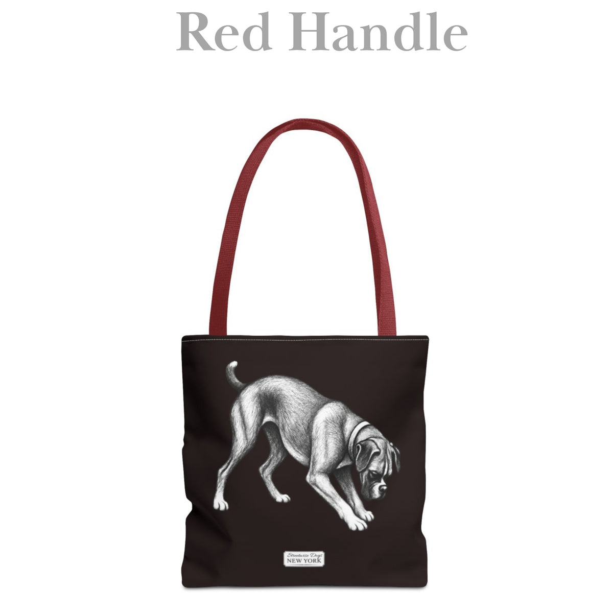 Boxer Dog, Durable Tote Bag