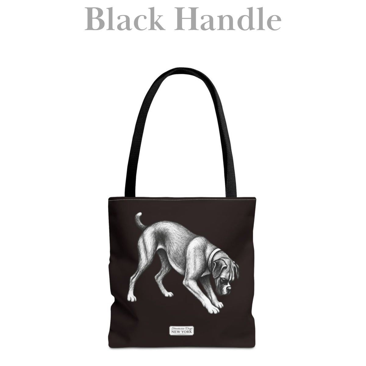 Boxer Dog, Durable Tote Bag