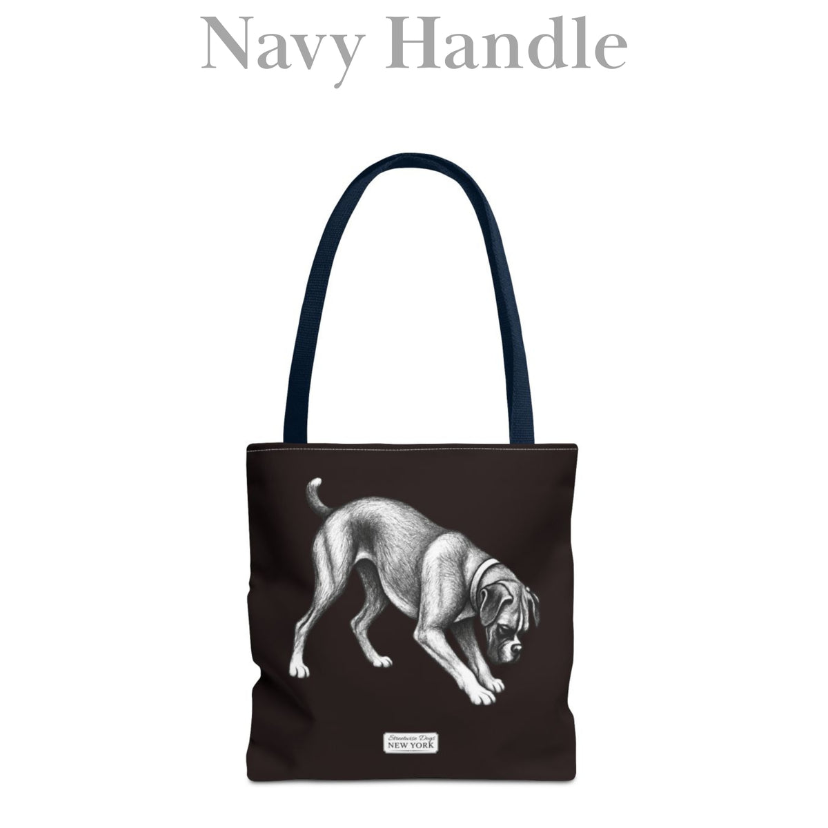 Boxer Dog, Durable Tote Bag