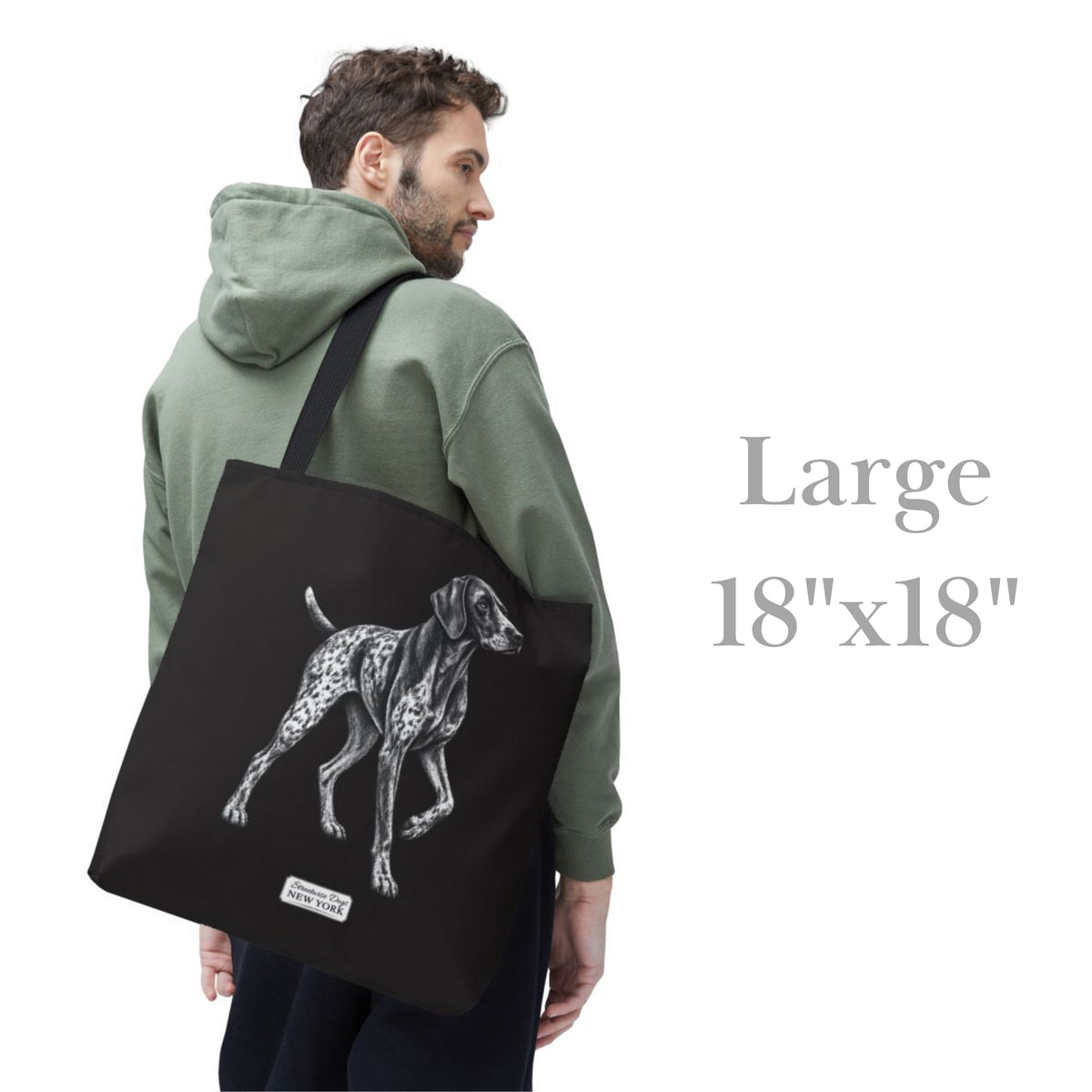 German Shorthaired Pointer, Durable Tote Bag