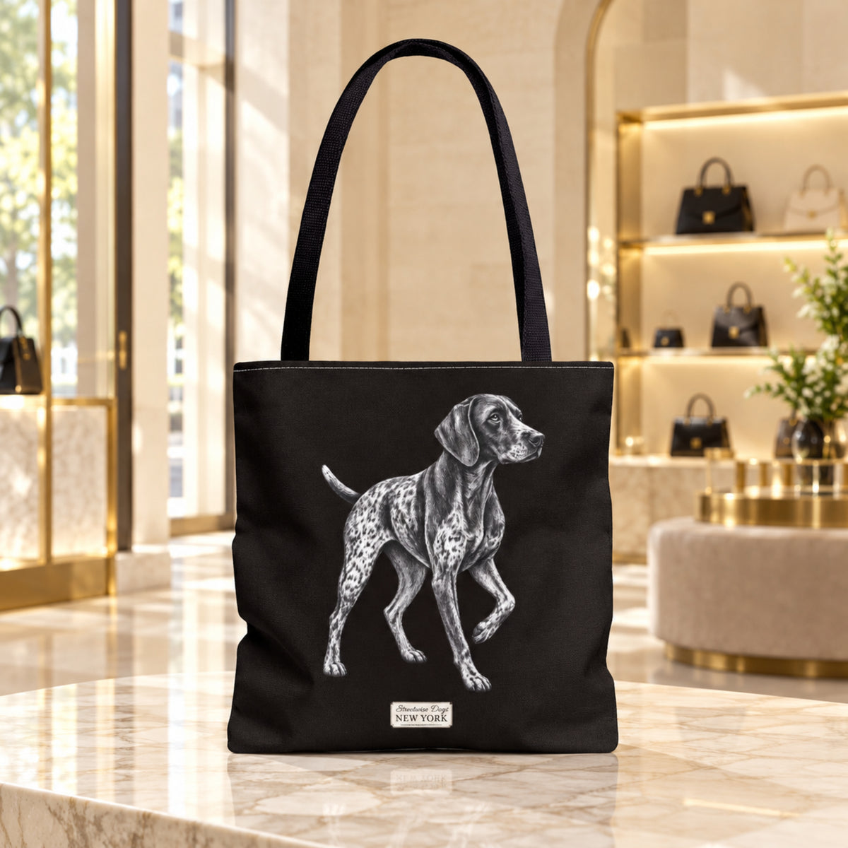 German Shorthaired Pointer, Durable Tote Bag