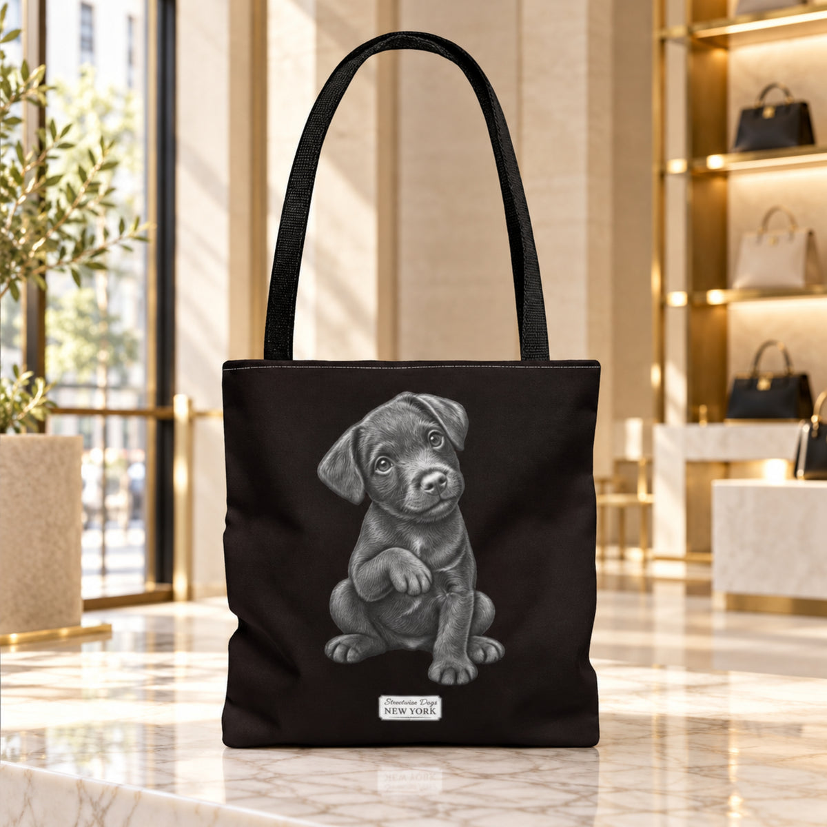 Patterdale Terrier, Durable Tote Bag