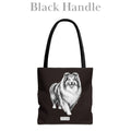 Collie, Durable Tote Bag
