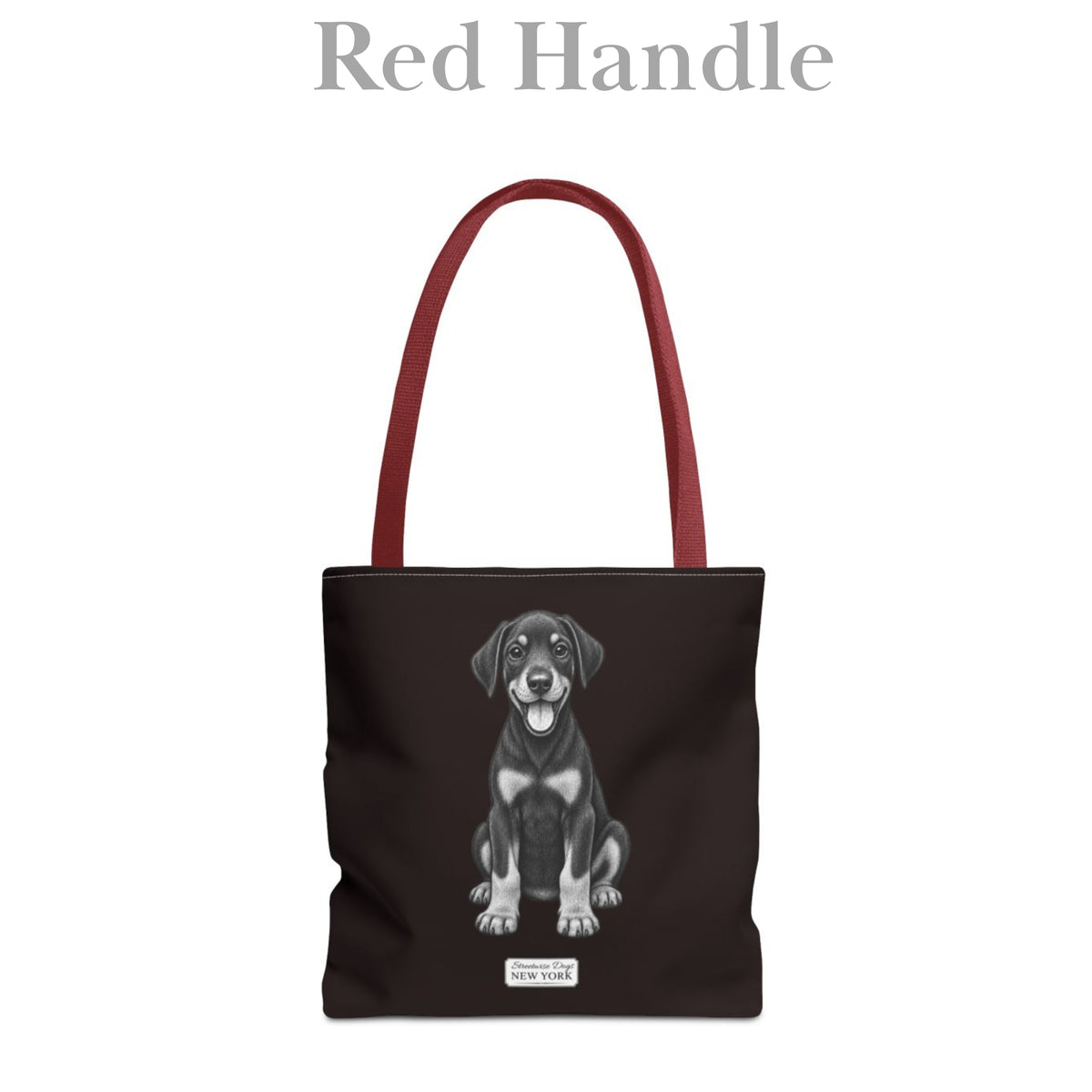 Doberman Puppy, Durable Tote Bag