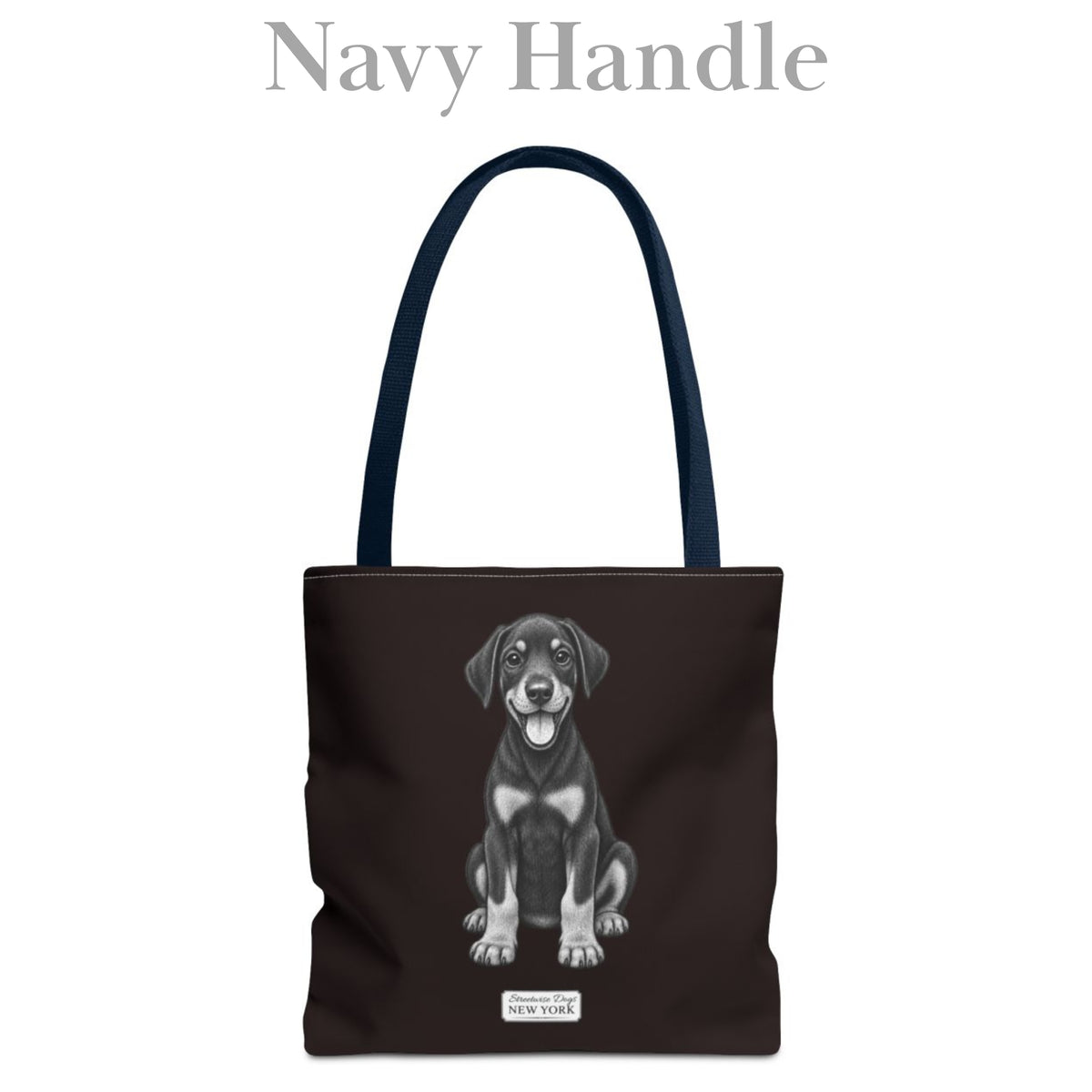Doberman Puppy, Durable Tote Bag