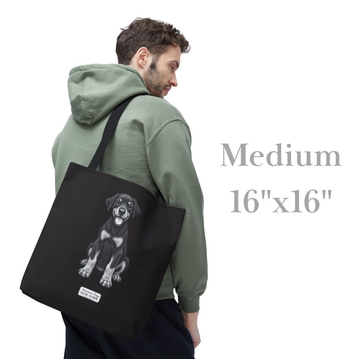 Doberman Puppy, Durable Tote Bag