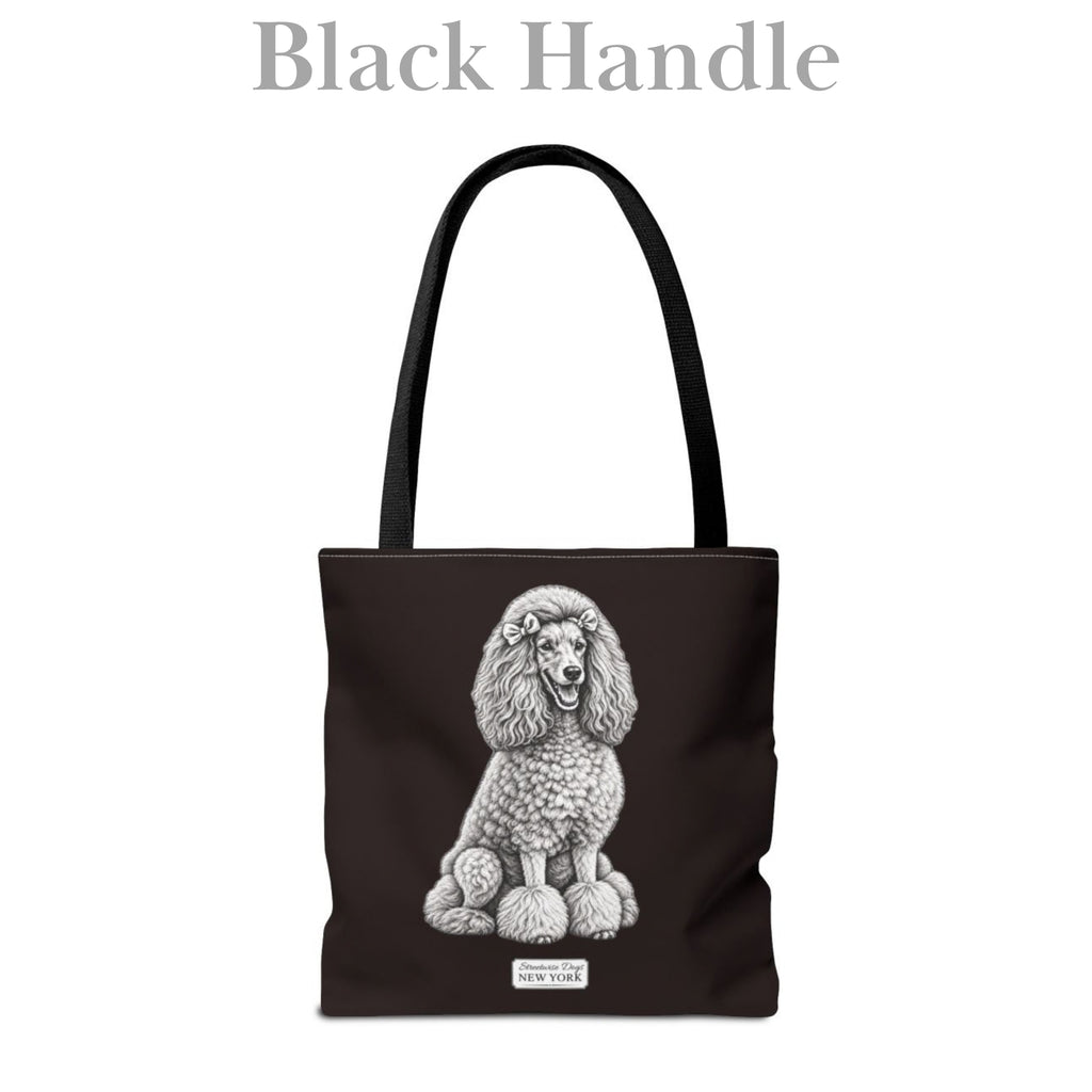 Poodle, Durable Tote Bag
