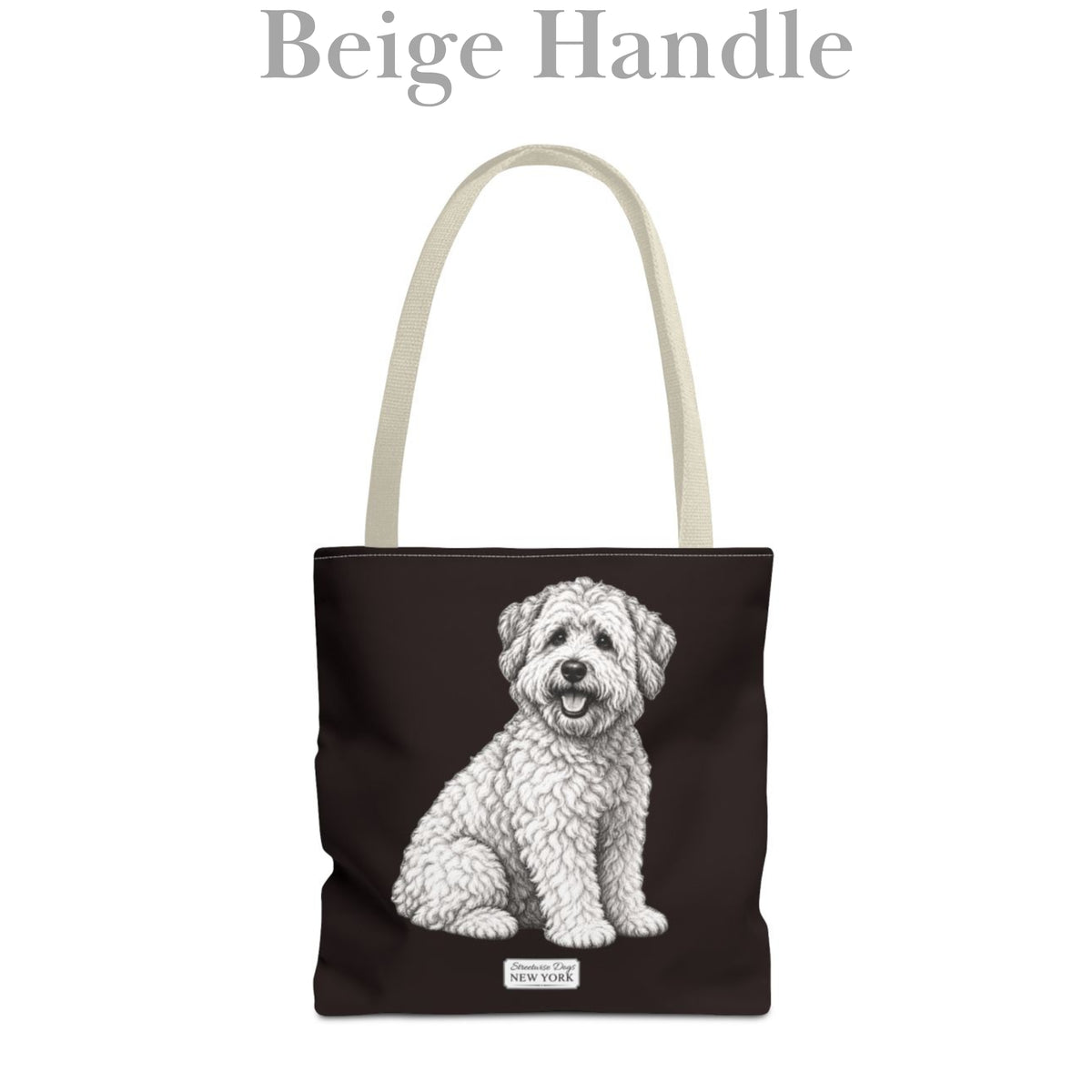 Wheaten Terrier, Durable Tote Bag