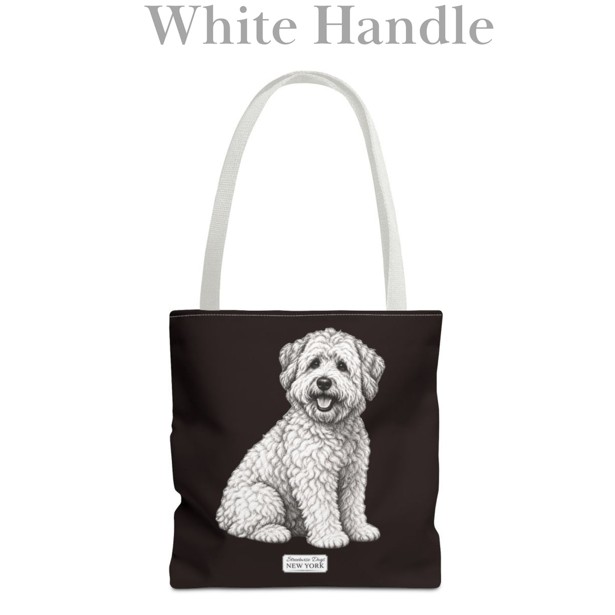 Wheaten Terrier, Durable Tote Bag