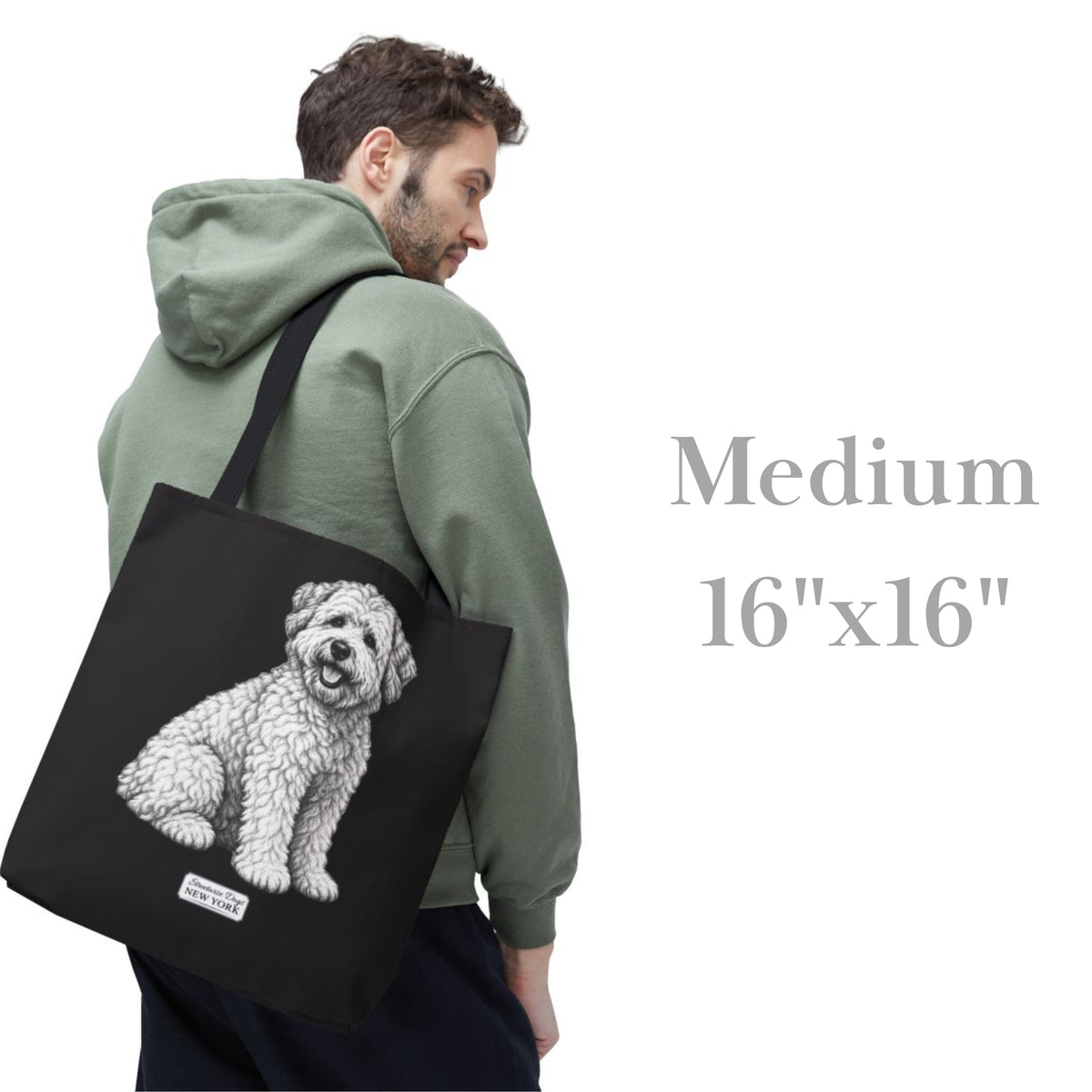 Wheaten Terrier, Durable Tote Bag