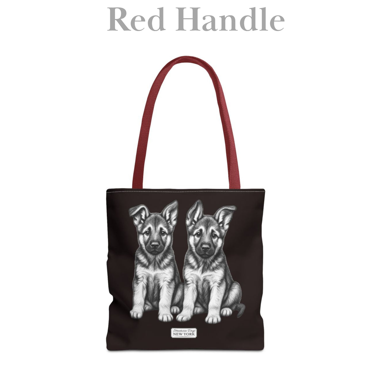 German Shepherd Puppies, Durable Tote Bag