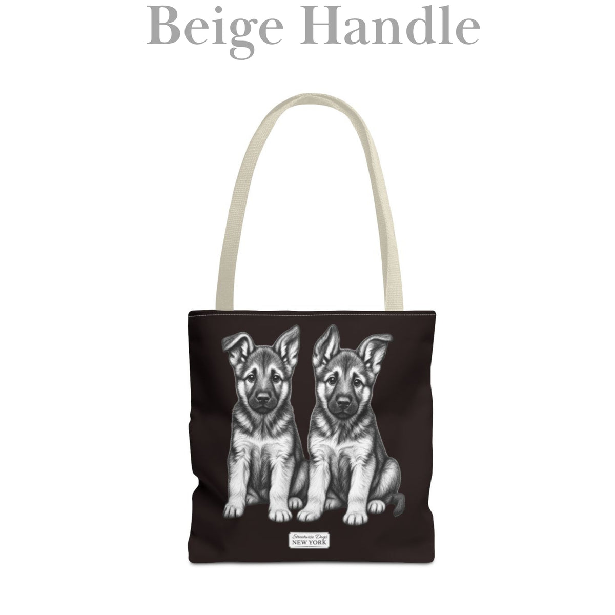 German Shepherd Puppies, Durable Tote Bag