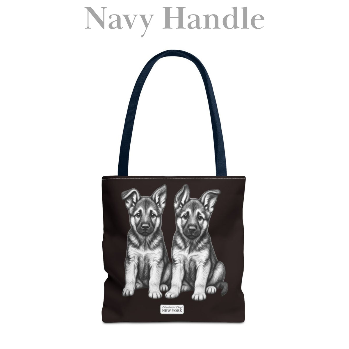 German Shepherd Puppies, Durable Tote Bag