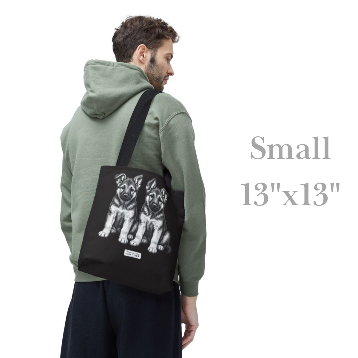 German Shepherd Puppies, Durable Tote Bag