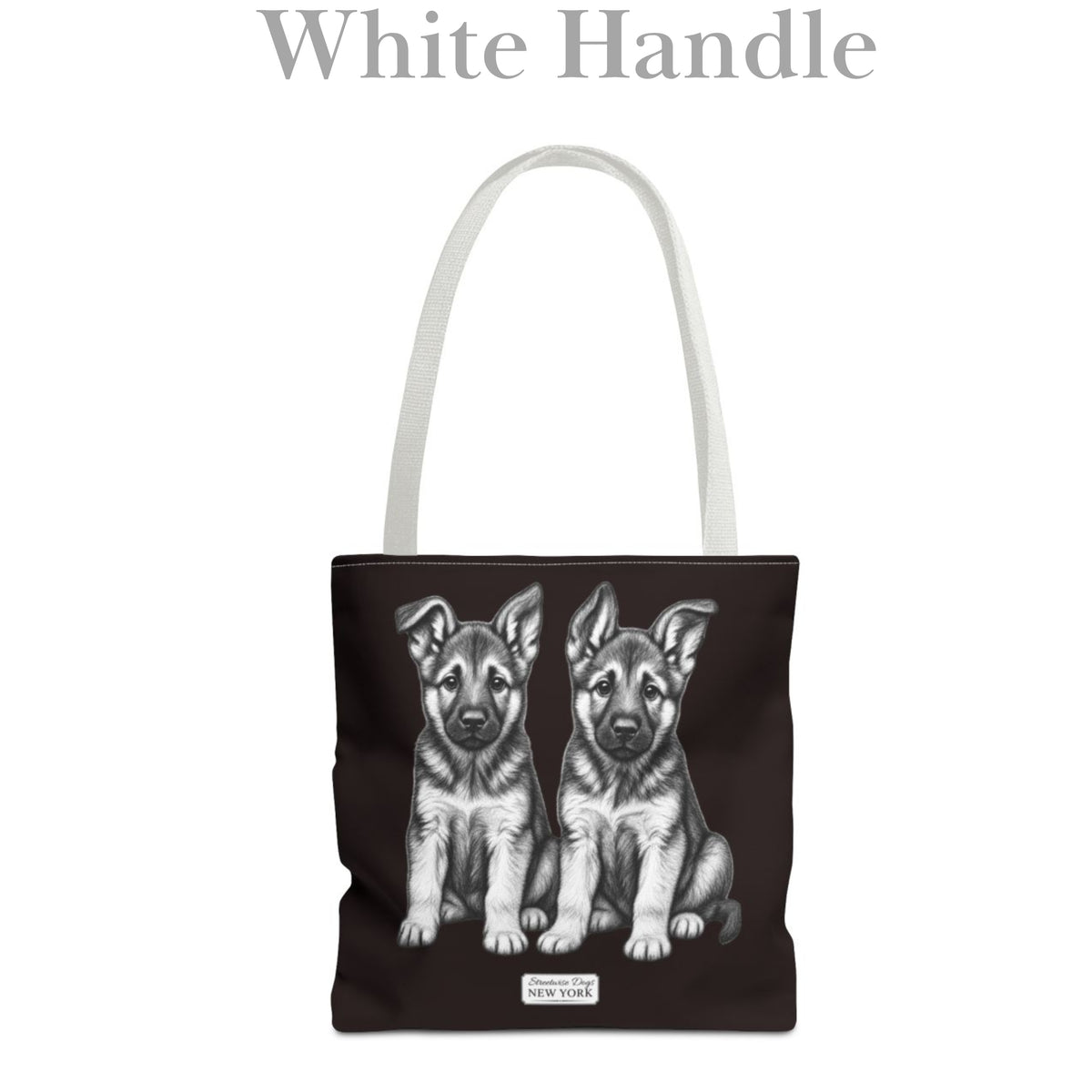 German Shepherd Puppies, Durable Tote Bag
