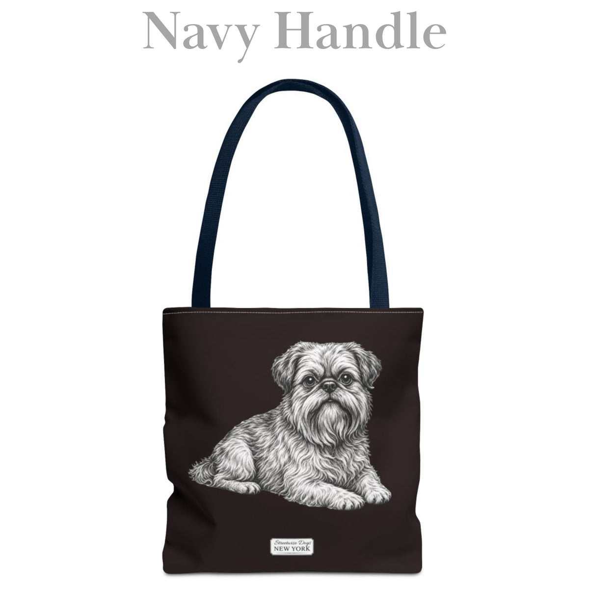 Brussels Griffon, Durable Tote Bag
