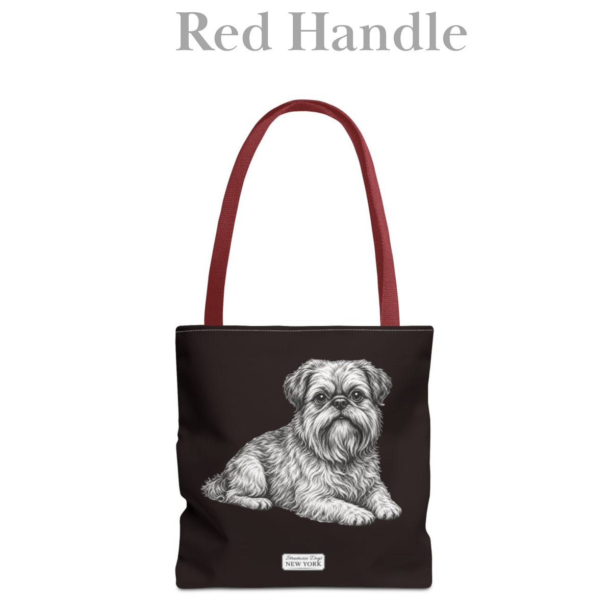 Brussels Griffon, Durable Tote Bag