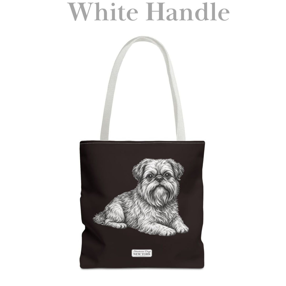 Brussels Griffon, Durable Tote Bag