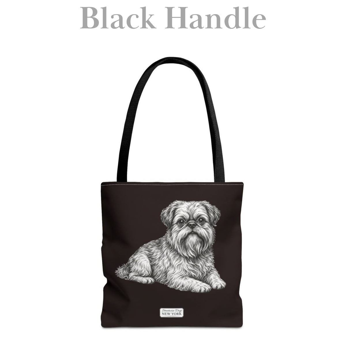 Brussels Griffon, Durable Tote Bag