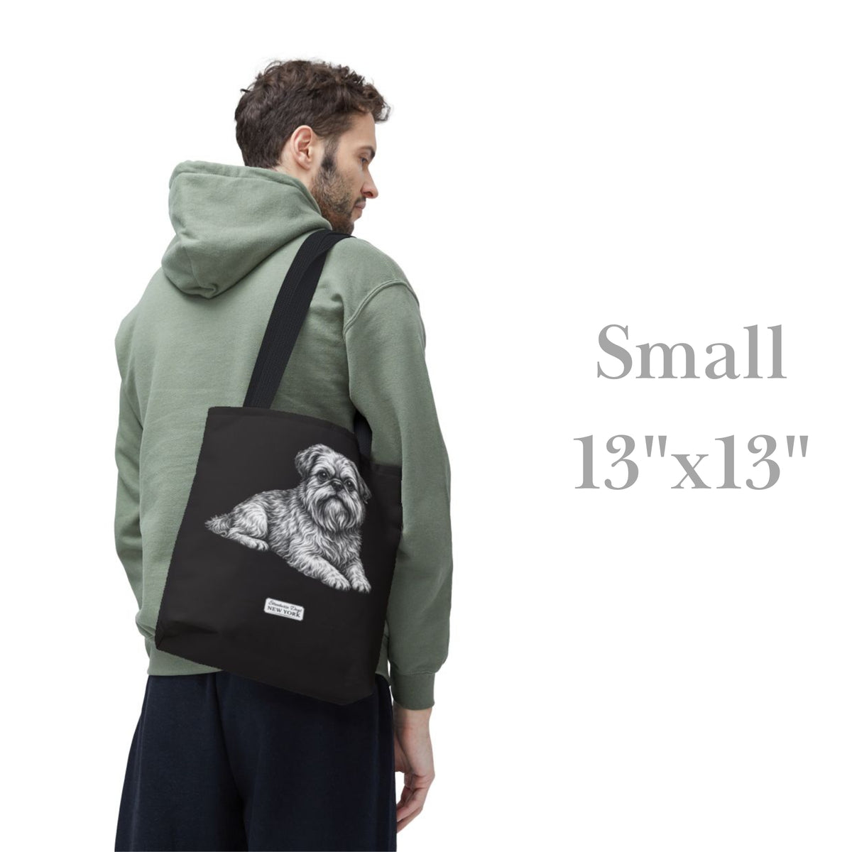 Brussels Griffon, Durable Tote Bag