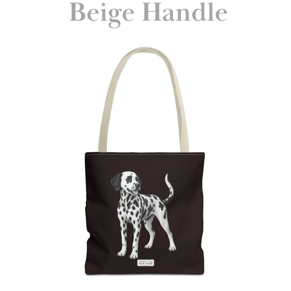 Dalmatian, Durable Tote Bag