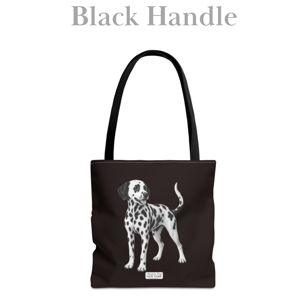 Dalmatian, Durable Tote Bag