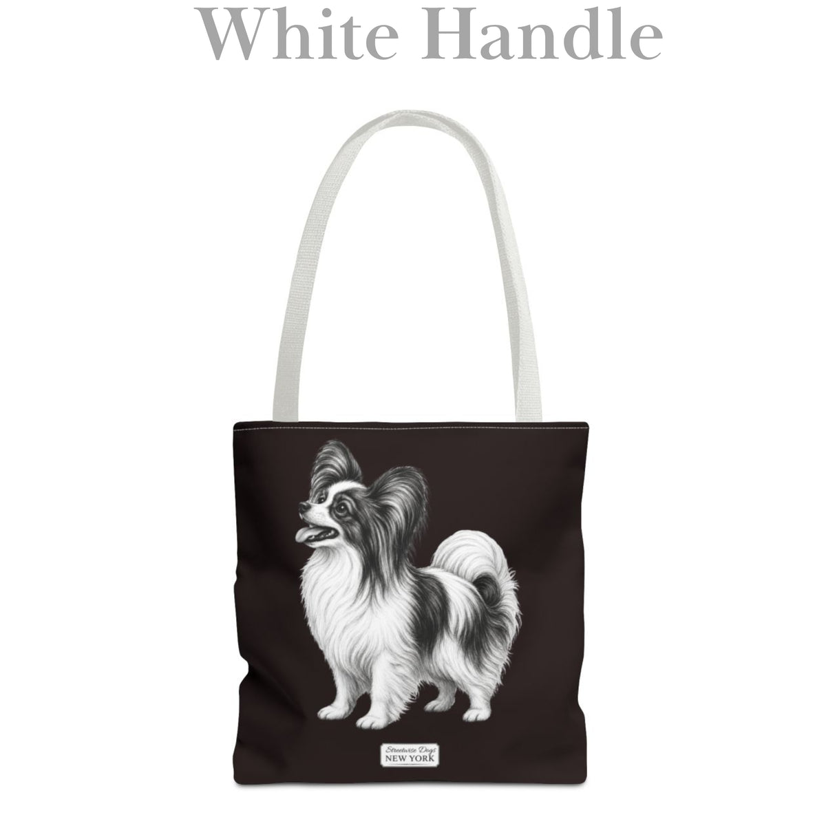 Papillon, Durable Tote Bag