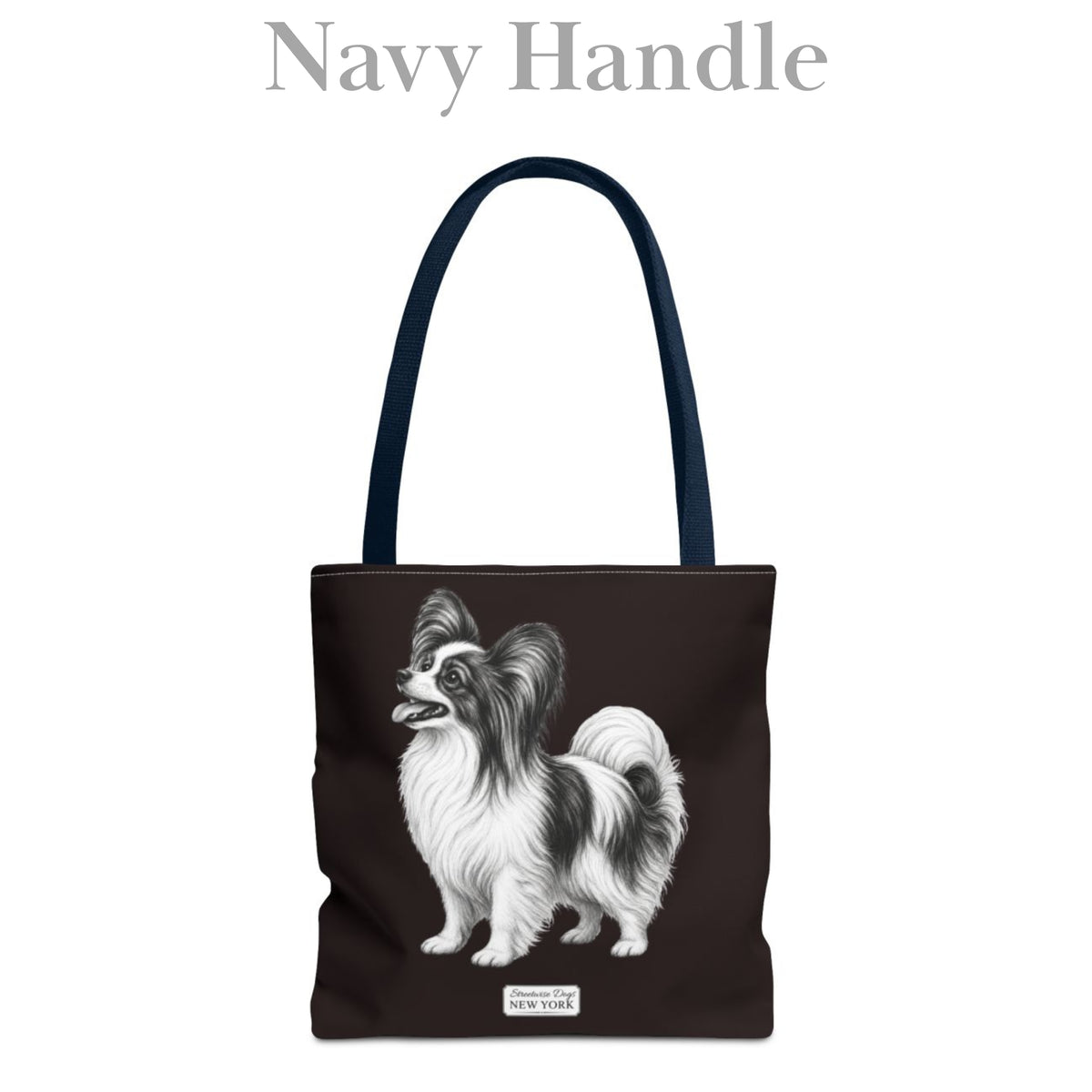 Papillon, Durable Tote Bag