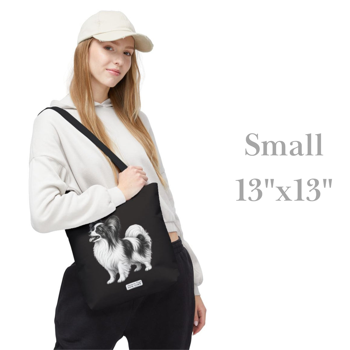 Papillon, Durable Tote Bag