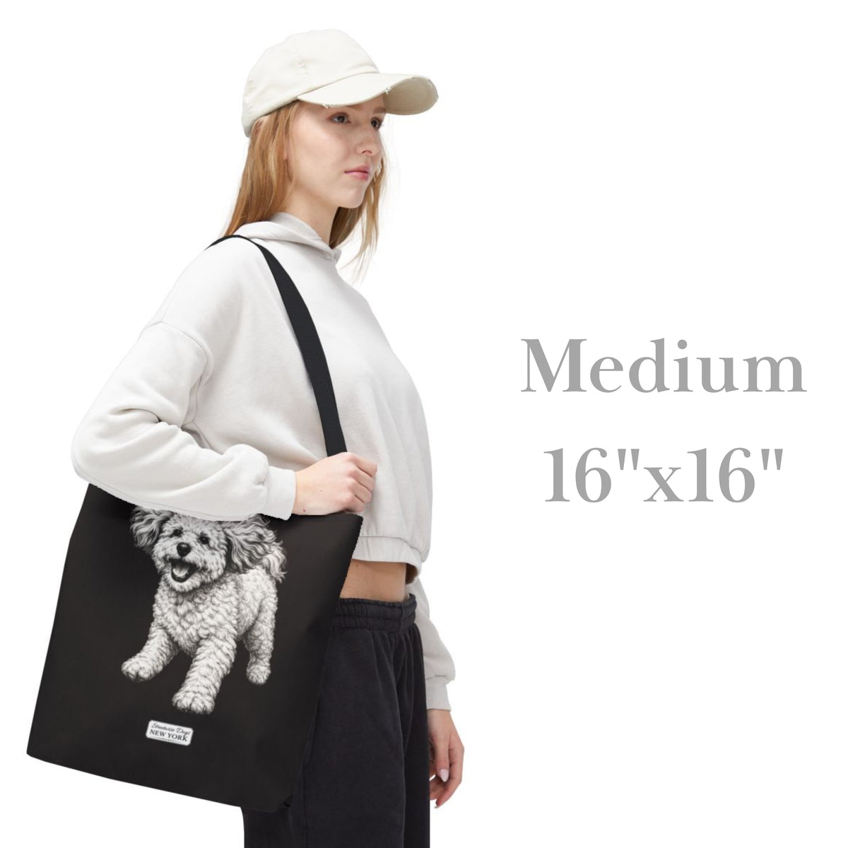 Poochon, Durable Tote Bag