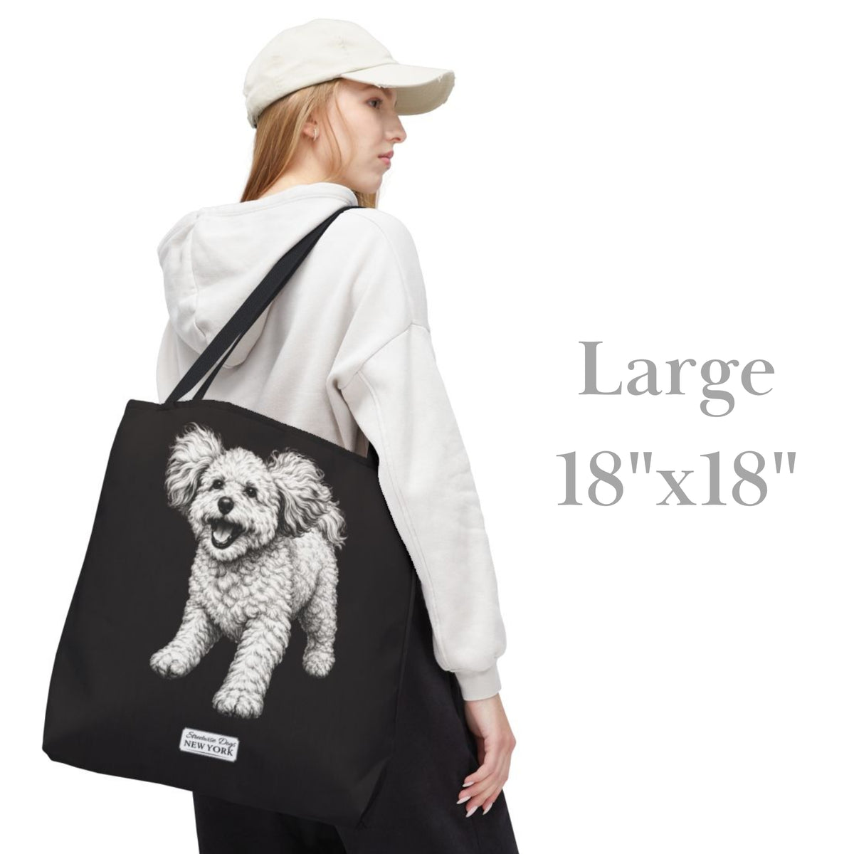 Poochon, Durable Tote Bag