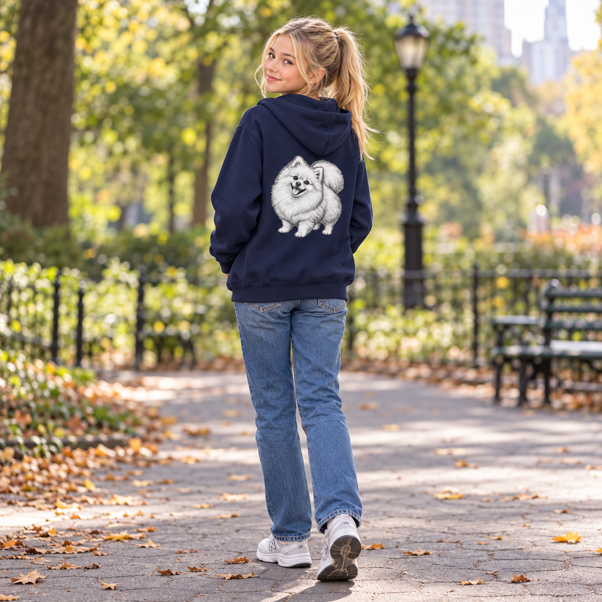 Copy of Cavalier King Charles Spaniel, Youth Heavy Blend Zipped Unisex Hoodie