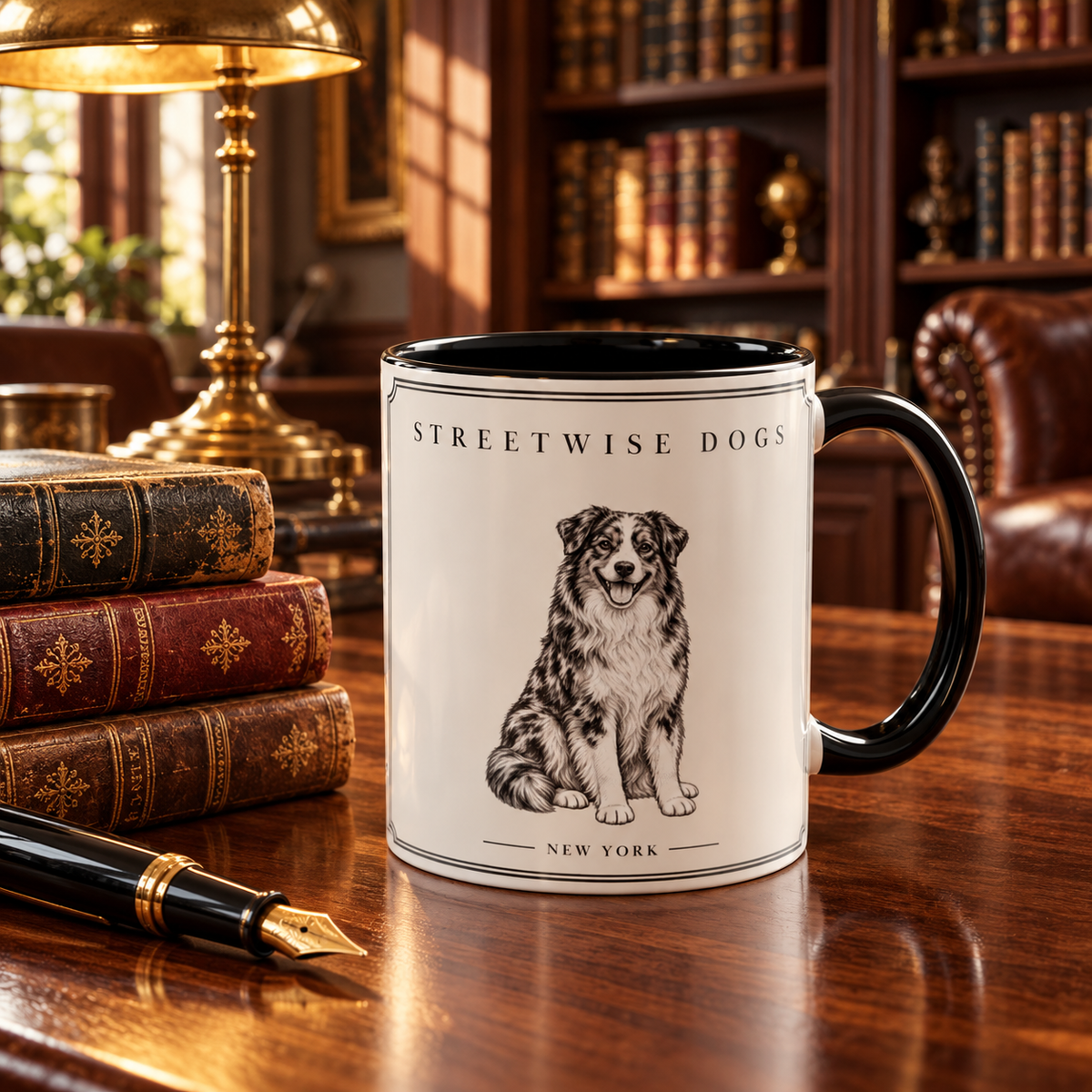 Australian Shepherd: Classic Accent Mug